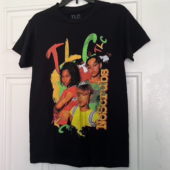 Tops - TLC no scrubs black short sleeve t shirt